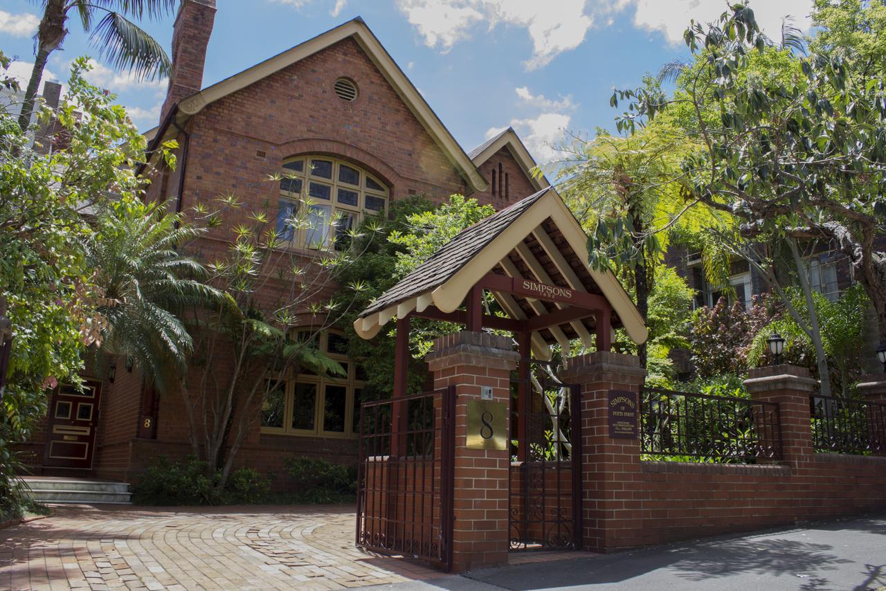 Simpsons Of Potts Point Hotel Sydney Bagian luar foto